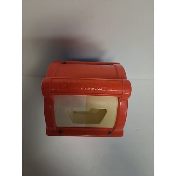 Vintage Playskool Mailbox Postal Station Shape Sorter Toy 4 Shapes - 1 Missing - Picture 8 of 15